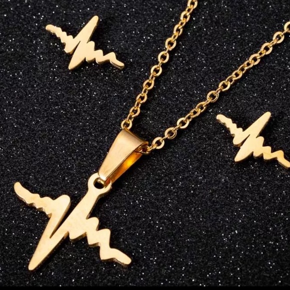GELRY Jewelry - HEARTBEAT ♡ GOLD Stainless Steel GIFT SET